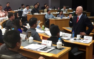 Teaching at Peking University Executive Education, for the China Bankers Association