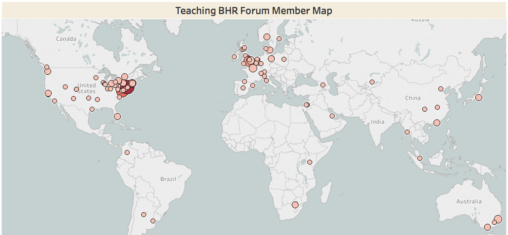 Teaching BHR Member Map.1
